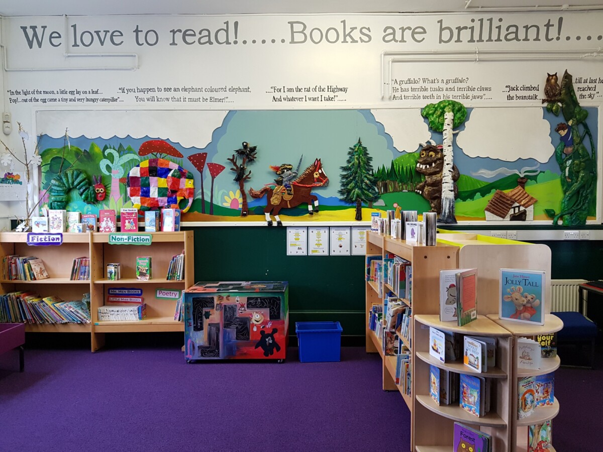 infant library - Gisburn Road Barnoldswick Primary School